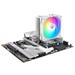 THERMAL TAKE Chladič CPU UX400 ARGB, 1x120mm, LGA1851, AM5, bílá CL-P143-AL12SW-A