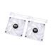 THERMAL TAKE Ventilátor CT120 ARGB 2-Pack, 2x120mm, bílá CL-F153-PL12SW-A
