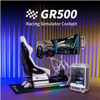 THERMALTAKE Závodní kokpit GR500 Racing Simulator Cockpit, Bílá GSC-R50-CPASWH-01