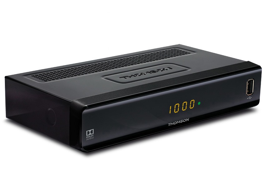 THOMSON DVB-C přijímač THC 300/ Full HD/ EPG/ HDMI/ USB/ SCART/ černý THC300