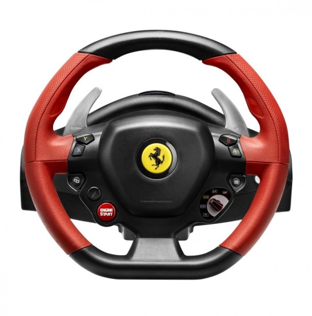 Thrustmaster Ferrari 458 Spider - Volant a pedály - kabelové - pro Microsoft Xbox One 4460105