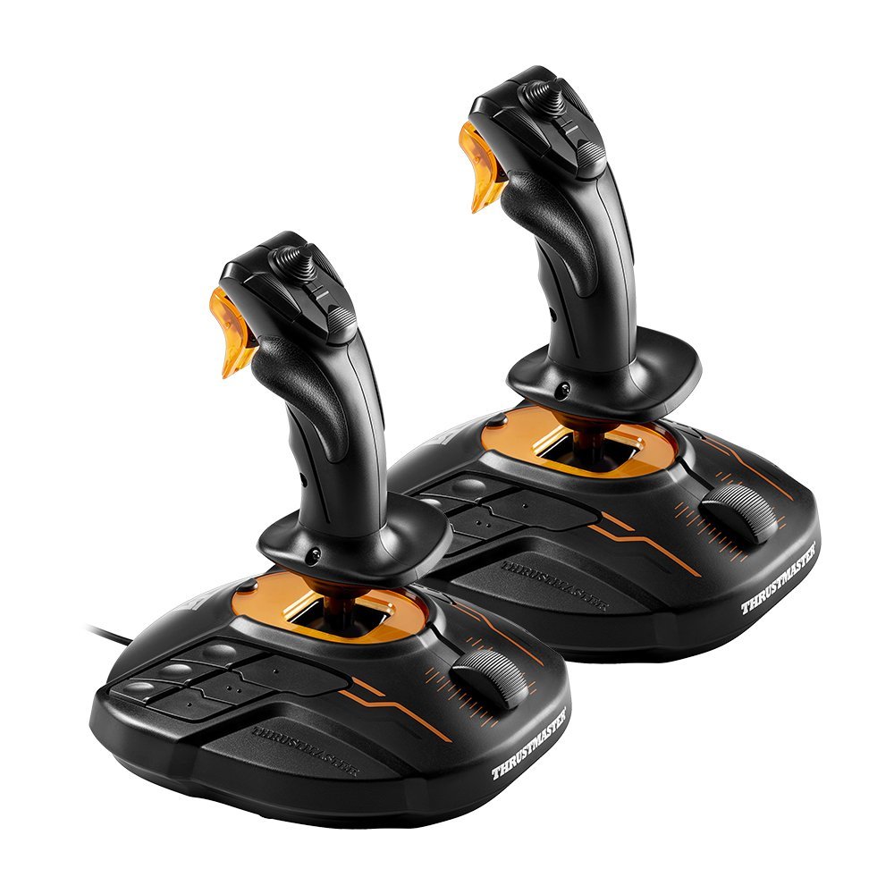 ThrustMaster T.16000M FCS Space Sim Duo - Joystick - 16 tlačítka - kabelové (balení 2) 2960815