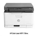 Tlačiareň HP Color LaserJet MFP 178nw A4, 18/4ppm, USB 2.0 + WiFi, Print/Scan/Copy 4ZB96A#B19