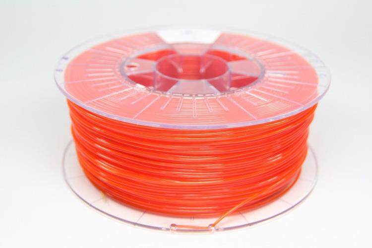 Tlačová struna SPECTRUM / PETG / TRANSPARENT ORANGE / 1,75 mm / 1 kg 5903175657671