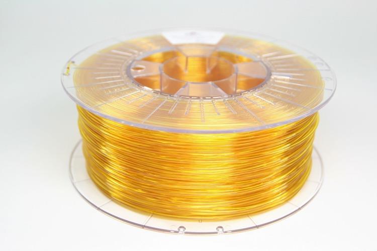Tlačová struna SPECTRUM / PETG / TRANSPARENT YELLOW / 1,75 mm / 1 kg 5903175657664