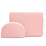 Tomtoc puzdro Lady Shell Series with Pouch pre Macbook Pro/Air 13" - Pink A27-C02C01