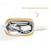 Tomtoc puzdro Lady Sleeve with Pouch pre Macbook Pro/Air 13" - Cheese Yellow A23-C02Y01