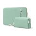 Tomtoc puzdro Lady Sleeve with Pouch pre Macbook Pro/Air 13" - Turquoise A23C2T1