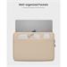 Tomtoc puzdro Light Sleeve pre Macbook Pro 14" M1/M2/M3/M4 - Sand A18D2K3