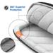 Tomtoc puzdro Recycled Sleeve with Pouch pre Macbook Pro 14" M1/M2/M3/M4 - Gray A13D2GV