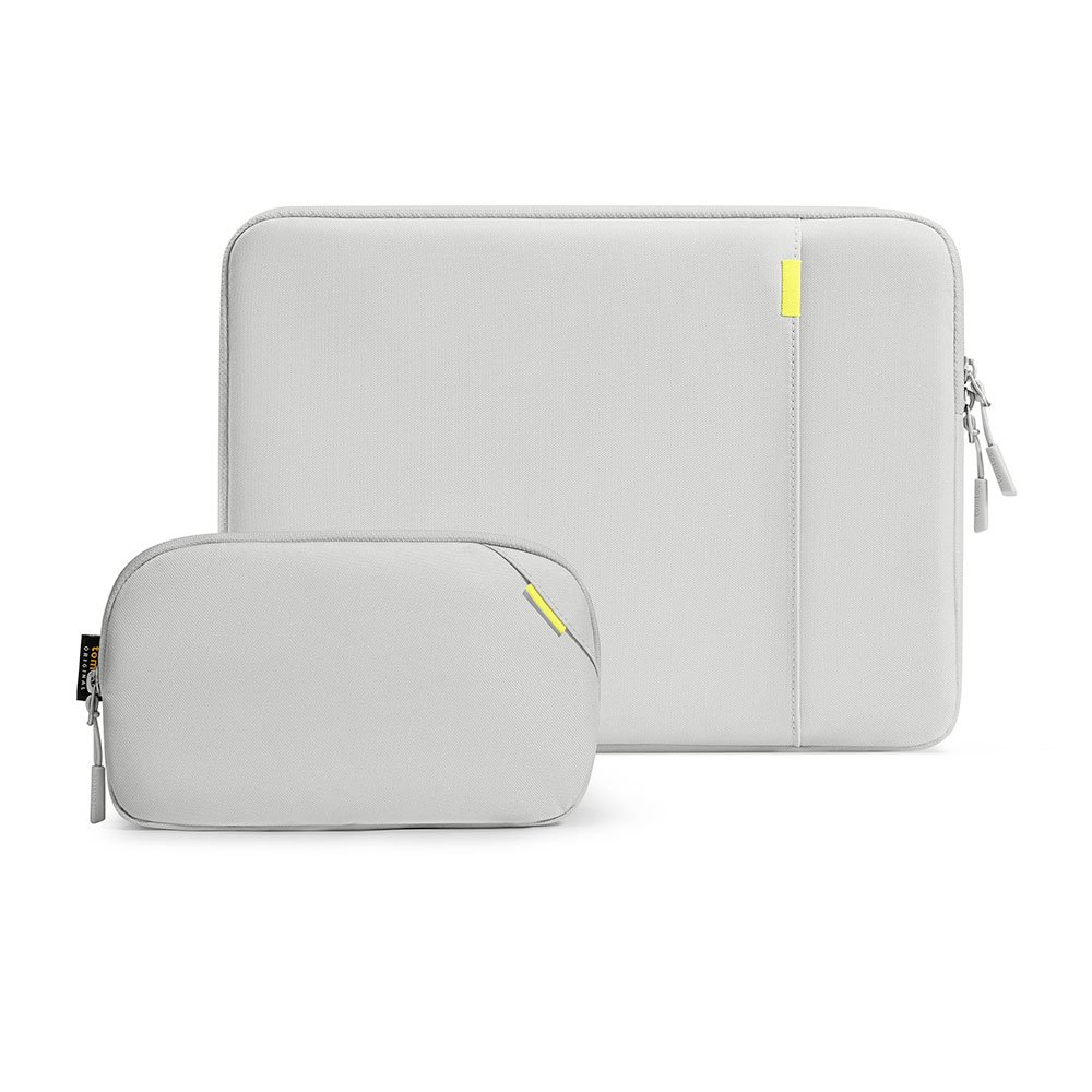 Tomtoc puzdro Recycled Sleeve with Pouch pre Macbook Pro 14" M1/M2/M3/M4 - Gray A13D2GV