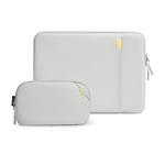 Tomtoc puzdro Recycled Sleeve with Pouch pre Macbook Pro 14" M1/M2/M3/M4 - Gray A13D2GV