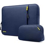 Tomtoc puzdro Recycled Sleeve with Pouch pre Macbook Pro 16" 2021/2023 - Navy Blue A13F2BV