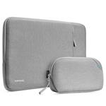 Tomtoc puzdro Recycled Sleeve with Pouch pre Macbook Pro 16" - Gray A13-E11G