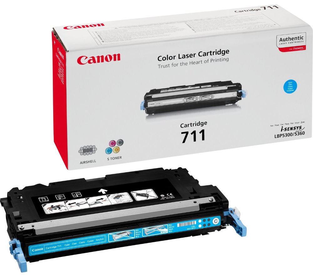 toner CANON CRG-711 cyan LBP 5300/5360, MF 9130/9170/9280CDN 1659B002
