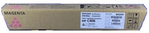 toner RICOH Typ C406 Magenta Aficio MP C306/C406 842097