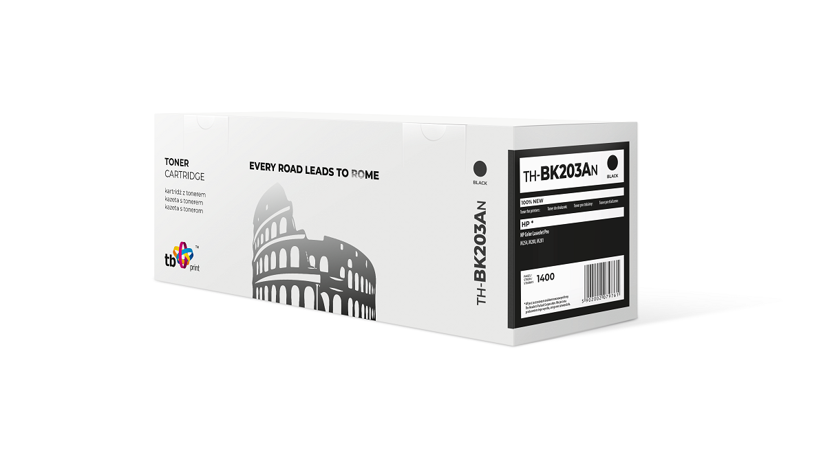 Toner TB komp. s HP CF540A, nová, Černá TH-BK203AN