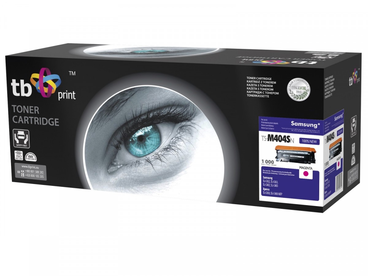 Toner TB komp s Samsung CLT-K404S,new,1000,Magenta TS-M404SN