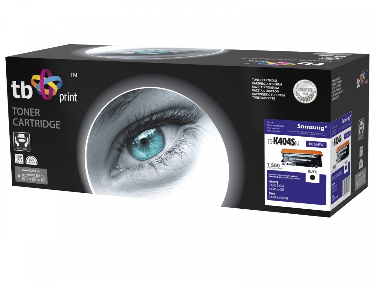Toner TB komp s Samsung CLT-K404S, new,1500, Black TS-K404SN