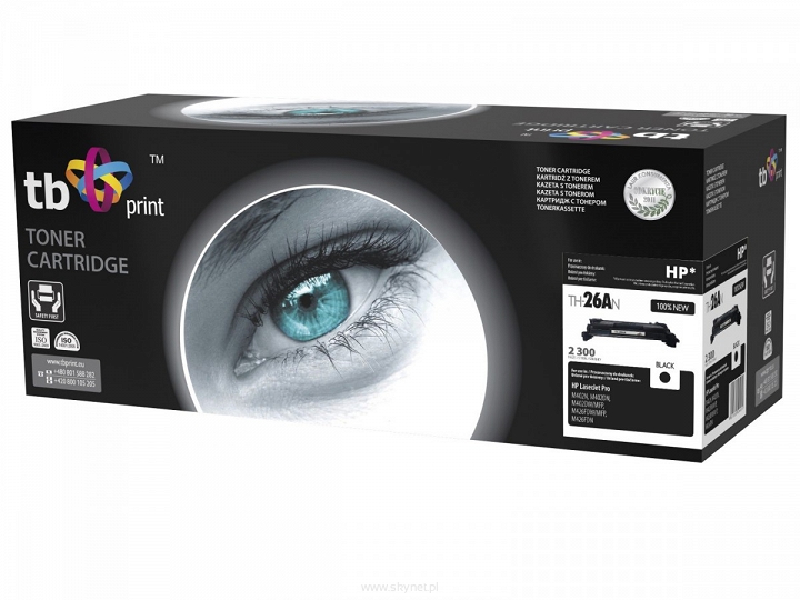 Toner TB kompatibilní s HP CF226A,Black,2300, new TH-26AN