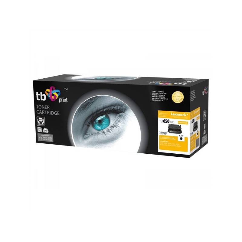 Toner TB kompatibilní s Lexmark T650H11E Blk ref. TL-T650XRO