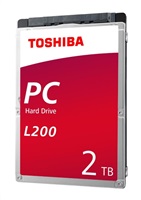 Toshiba HDD L200 2.5'', 2TB, SATA, 128MB cache, 5400RPM BULK HDWL120UZSVA