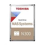 TOSHIBA HDD N300 NAS 4TB, SATA III, 7200 rpm, 128MB cache, 3,5", BULK HDWG440UZSVA