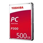 Toshiba P300 Desktop PC - Pevný disk - 500 GB - interní - 3.5" - SATA 6Gb/s - 7200 ot/min. - vyrovn HDWD105UZSVA