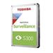Toshiba S300 Surveillance - Pevný disk - 10 TB - interní - 3.5" - SATA 6Gb/s - 7200 ot/min. - vyrov HDWT31AUZSVA