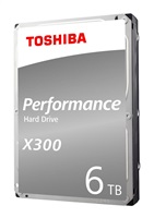 Toshiba X300 Performance - Pevný disk - 6 TB - interní - 3.5" - SATA 6Gb/s - 7200 ot/min. - vyrovná HDWE160 HDWR31GUZSVA