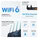 TP-Link Archer AX55 Pro AX3000 router / 1x 2.5G WAN/LAN / 3x GLAN / 1x GWAN/LAN / 1x USB / 802.11a/b/g/n/ac/ax / Wi-Fi