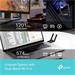 TP-LINK " AX1800 Dual Antennas High Gain Wireless USB AdapterSPEED: 1201 Mbps at 5 GHz + 574 Mbps at 2 Archer TX30U Plus