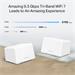 TP-LINK "BE6500 Whole Home Mesh Wi-Fi 7 SystemSPEED: 688 Mbps at 2.4 GHz + 5760 Mbps at 5 GHzSPEC: In Halo H37BE(2-pack)