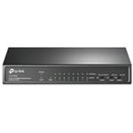 TP-Link CCTV switch TL-SF1009P (8x100Mb/s, 1x100Mb/s uplink, 8xPoE+, 65W, fanless)