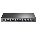 TP-Link CCTV switch TL-SG1210PP (9xGbE,1xGbE/SFP combo uplink, 1xGbE uplink, 6xPoE+,2xPoE++,123W, fanless)