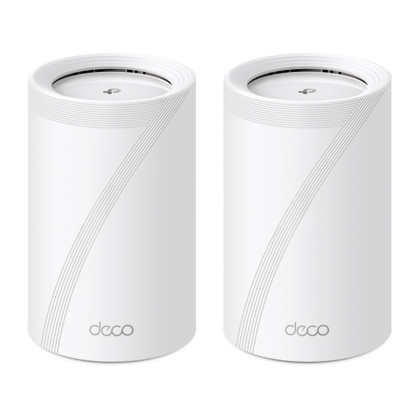 TP-Link Deco BE65(2-pack) WiFi7 Mesh(BE9300,2,4GHz/5GHz/6GHz,4x2,5GbELAN/WAN, 1xUSB3.0)