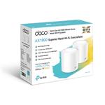 TP-Link Deco X20(2-pack) WiFi6 Mesh (AX1800, 2,4GHz/5GHz, 2xGbELAN/WAN)