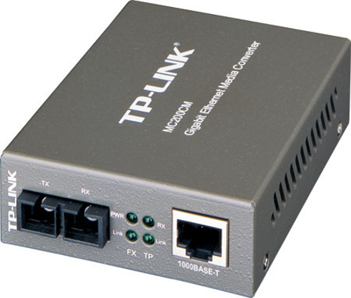 TP-LINK MC200CM Konvertor 1000 mbps Ethernet/Optika (multi-mode)