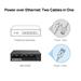 TP-Link Mercusys MS105GP Switch 5-Port, 4× Gigabit PoE+, 1× GLAN, 802.3af/at, 65 W