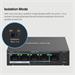 TP-Link Mercusys MS105GP Switch 5-Port, 4× Gigabit PoE+, 1× GLAN, 802.3af/at, 65 W