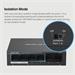 TP-Link Mercusys MS106LP Switch 6-Port, 4x 10/100 Mbps PoE+, 2x LAN, 802.3af/at, 40 W