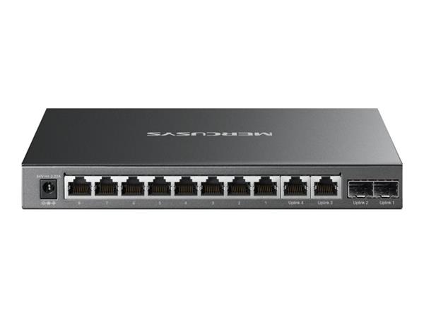TP-Link Mercusys MS112GMP 12portový gigabitový stolní POE switch