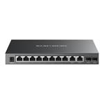 TP-Link Mercusys MS112GMP 12portový gigabitový stolní POE switch