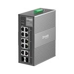 TP-LINK "Omada 10-Port Gigabit Industrial Easy Managed Switch with 6-Port PoE+ and 2-Port PoE++PORT: 2× Gigabi IES210GPP