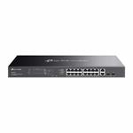 TP-LINK "Omada 20-Port Gigabit Easy Managed Switch with 16-Port PoE+PORT: 16× Gigabit PoE+ Ports, 2x Gigabit No ES220GMP