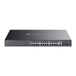 TP-LINK "Omada 28-Port Gigabit Easy Managed Switch with 24-Port PoE+PORT: 24× Gigabit PoE+ Ports, 2x Gigabit No ES228GMP