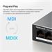 TP-LINK PORT: 4× 10/100 Mbps PoE+ Ports, 2× 10/100 Mbps Non-PoE PortsSPEC: Compatible with 802.3af/at PDs, 67 W P MS106P