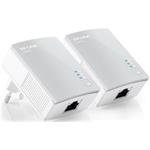 TP-Link Powerline ethernet TP-Link TL-PA4010 Starter Kit (2ks) nano adaptér (500 Mbps), 300m, biela TL-PA4 TL-PA4010 KIT