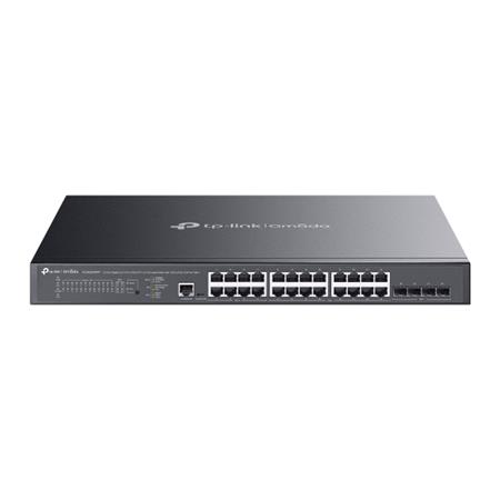 tp-link SG3428XMPP, Omada 24portový gigabitový a 4portový 10GE SFP+ L2 řízený switch s 16 porty PoE+ a 8 porty PoE++