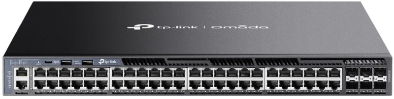 tp-link SG6654X, Omada 48portový gigabitový stohovatelný L3 řízený switch se 6 sloty 10G
